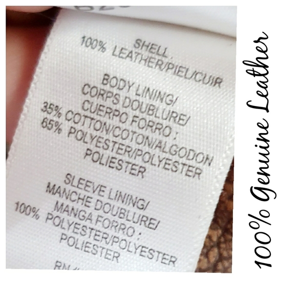 Genuine Leather Brown Cropped Jacket - Picture 15 of 15